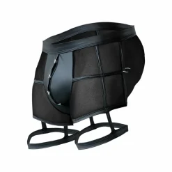 CUT4MEN Boxers Sexy-Boxer Jarretière Prison R4VAGE Noir