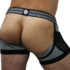 Breedwell Jockstraps|Boxers Sexy-Boxer Jock Chock Hybred Gris