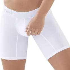 Clever Boxers-Boxer Long Caribbean Coton Blanc