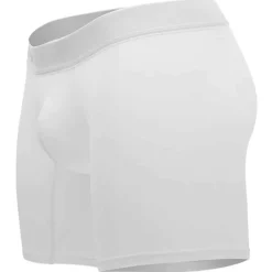 Clever Sous-Vêtements Sport|Boxers-Boxer Long Classic Match Microfibre Blanc