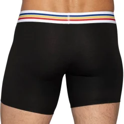 Bike Boxers-Boxer Long Coton Noir
