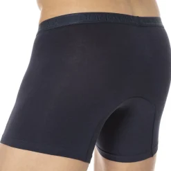 Doreanse Sous-Vêtements Push Up|Push Up-Boxer Long Innovant Adonis Marine