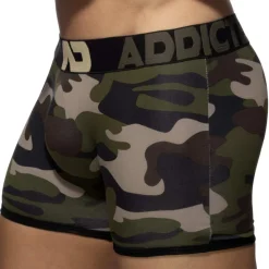 Addicted Boxers-Boxer Long Sans Couture Camouflage