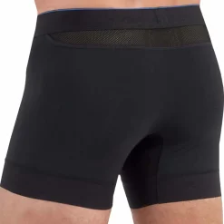 HOM Sous-Vêtements Sport|Boxers-Boxer Long Sports Lab Noir