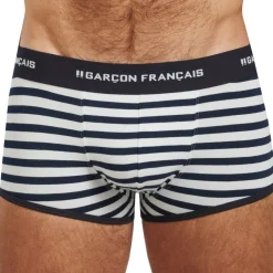 Garçon Français Shortys|Boxers-Boxer Marinière