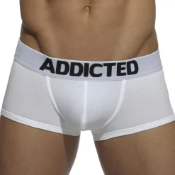 Addicted Shortys|Boxers-Boxer My Basic Blanc