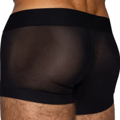 Bike Boxers Sexy-Boxer Power Lift Mesh Noir