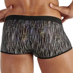 WOH Boxers Sexy-Boxer Pure Seduction Glitter Noir