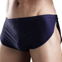 Joe Snyder Boxers Sexy|Boxers De Bain-Boxer Running Short Marine
