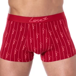Emporio Armani Boxers-Boxer Saint-Valentin Imprimé Rouge