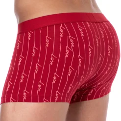Emporio Armani Boxers-Boxer Saint-Valentin Imprimé Rouge