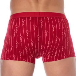 Emporio Armani Boxers-Boxer Saint-Valentin Imprimé Rouge