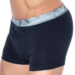 Emporio Armani Boxers-Boxer Shiny Logoband Marine - Aigle