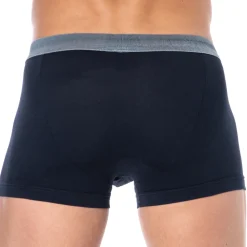 Emporio Armani Boxers-Boxer Shiny Logoband Marine
