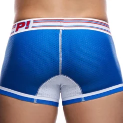 Pump! Shortys|Boxers-Boxer Touchdown E-Racer Velocity Bleu Electrique - Rouge