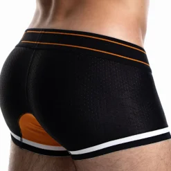 Pump! Shortys|Boxers-Boxer Touchdown Nightlight Noir - Orange