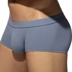 Addicted Shortys|Boxers-Boxer Worn Out Denim Bleu