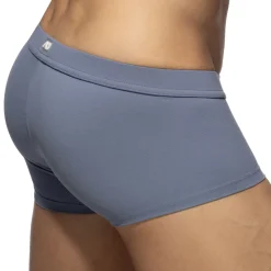 Addicted Shortys|Boxers-Boxer Worn Out Denim Bleu