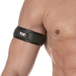 TOF Paris Accessoires Sexy-Brassard 3D Party - Noir - Argent