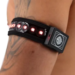 Breedwell Accessoires Sexy-Brassard LED Prismaglow Noir