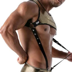 TOF Paris Accessoires Sexy-Bretelles Star Noires