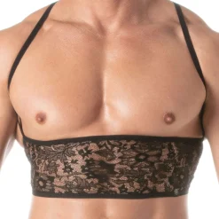 TOF Paris Tenues Sexy|Accessoires Sexy-Bustier en Dentelle Noir