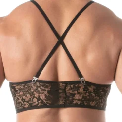 TOF Paris Tenues Sexy|Accessoires Sexy-Bustier en Dentelle Noir