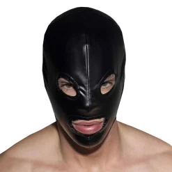 AD Fetish Accessoires Sexy-Cagoule Rub Fetish Noire