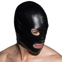 AD Fetish Accessoires Sexy-Cagoule Rub Fetish Noire