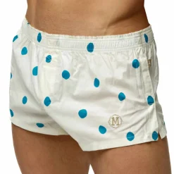 Marcuse Shorts / Caleçons-Caleçon Coton Pois Ivoire