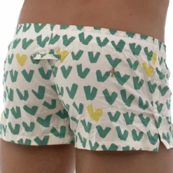 Marcuse Shorts / Caleçons-Caleçon Coton VIP Blanc - Vert