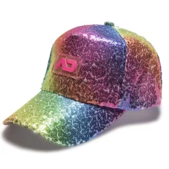 Addicted Plage-Casquette Glitter Multicolore