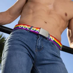 SKU Accessoires De Mode-Ceinture Good As You Arc-en-Ciel