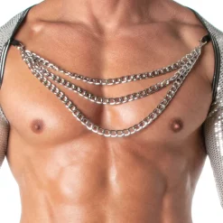 TOF Paris Accessoires Sexy-Chaînes Glitter Argent