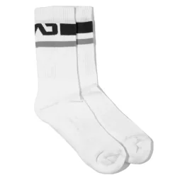 Addicted Chaussettes-Chaussettes Basic Sport - Blanc - Noir