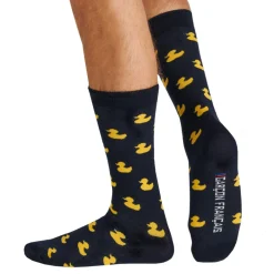 Garçon Français Chaussettes-Chaussettes Basses Canard Bleu Marine