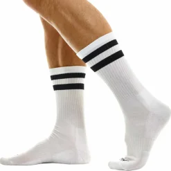 Modus Vivendi Chaussettes-Chaussettes Basses Football Blanches
