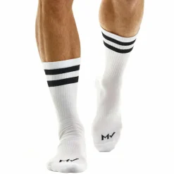 Modus Vivendi Chaussettes-Chaussettes Basses Football Blanches
