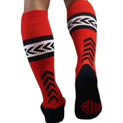 Breedwell Chaussettes-Chaussettes Hautes Daddy's Favorite Rouges