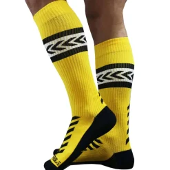 Breedwell Chaussettes-Chaussettes Hautes Daddy's Favorite Jaunes