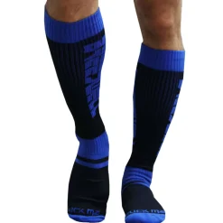 Breedwell Chaussettes-Chaussettes Hautes Eternity - Bleu - Noir
