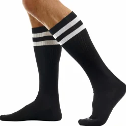 Modus Vivendi Chaussettes-Chaussettes Hautes Football Noires
