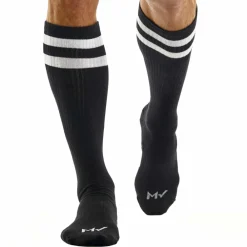 Modus Vivendi Chaussettes-Chaussettes Hautes Football Noires