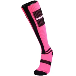Breedwell Chaussettes-Chaussettes Hautes Infinity Rose Fluo