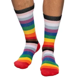 Addicted Chaussettes-Chaussettes Inclusive Rainbow
