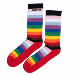 Addicted Chaussettes-Chaussettes Inclusive Rainbow