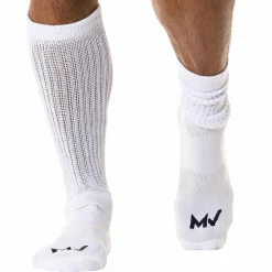 Modus Vivendi Chaussettes-Chaussettes Longues Blanches