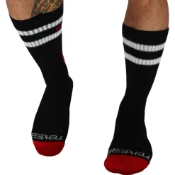 Breedwell Chaussettes-Chaussettes Mi-Mollet Gymnetixxx Noires