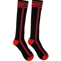 AD Fetish Chaussettes-Chaussettes Montantes Fetish - Noir - Rouge