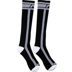 AD Fetish Chaussettes-Chaussettes Montantes Fetish - Noir - Blanc